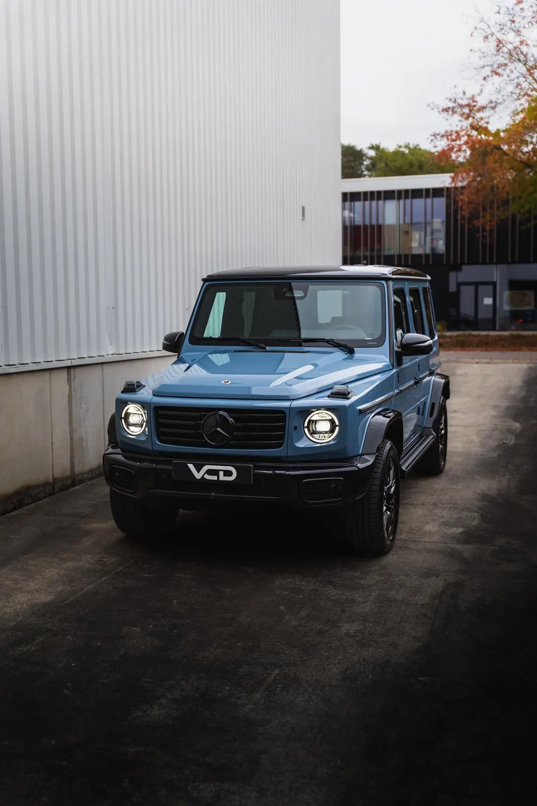 Mercedes G580 Blauw